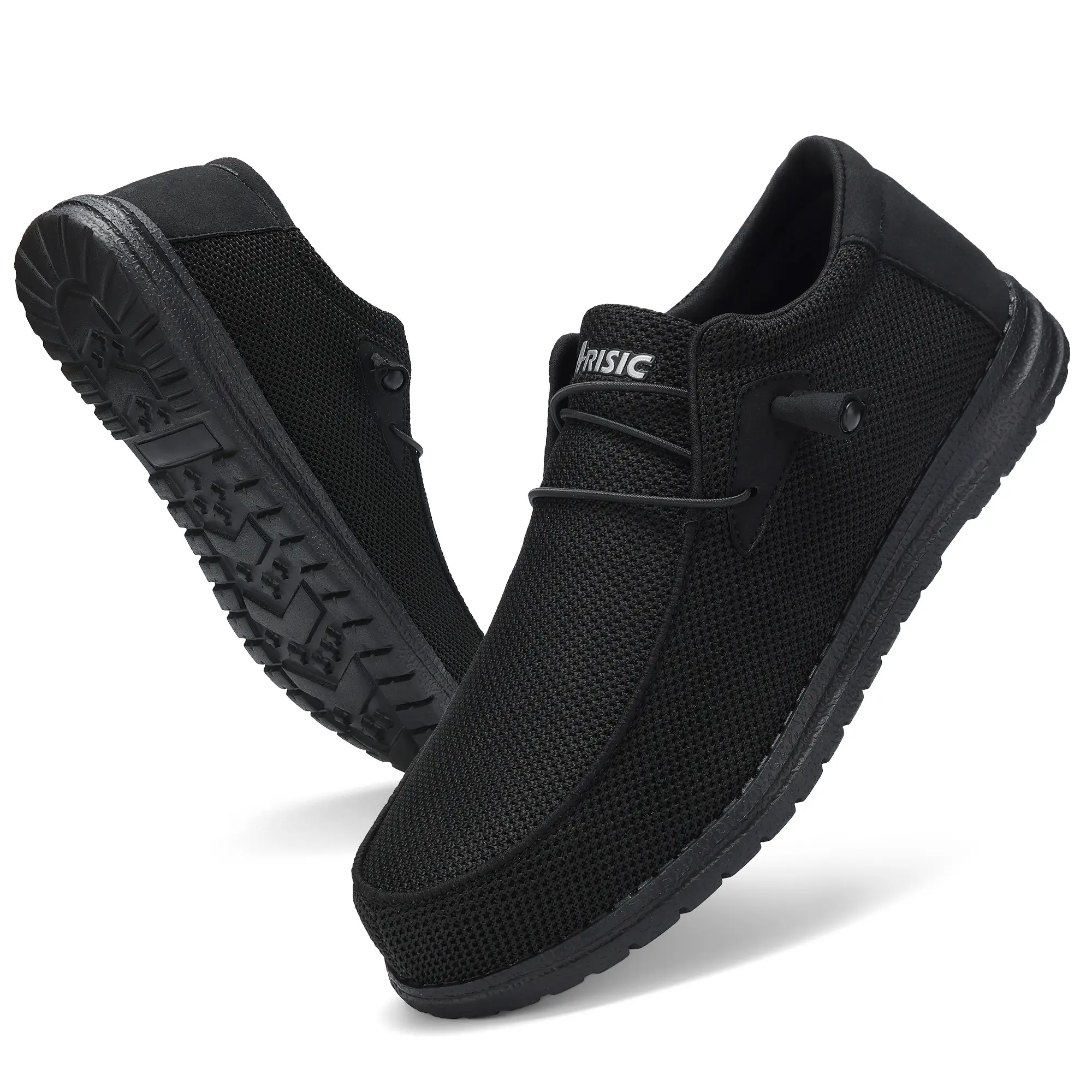2026 New Style Slip on Steel Toe Shoes for Men Composite Toe Work Shoes Safety shoes Puncture Proof Lightweight Comfortable Breathable