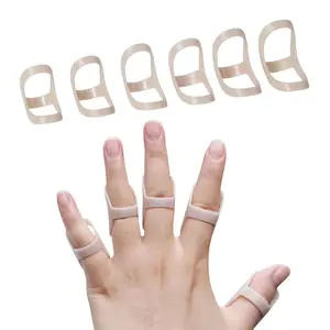6 Pack Oval Finger Splints Waterproof Finger Splint for Arthritis, Trigger Finger,Mallet Fingers - Trigger Finger splints For Thumb, Index, Middle, Pinky or Ring Finger