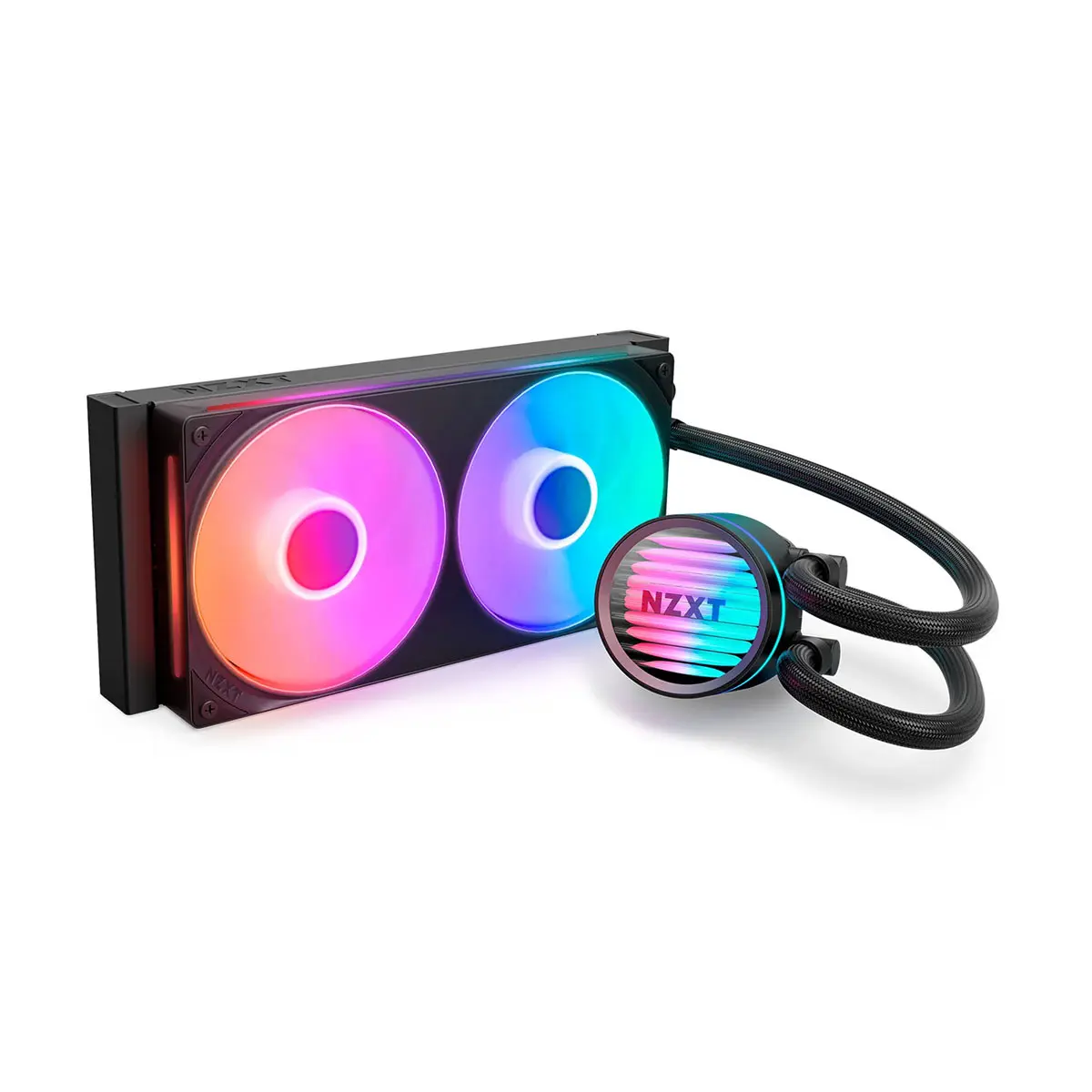 NZXT Kraken Core RGB 240mm All-in-One Liquid CPU Cooler with LCD Display, Black