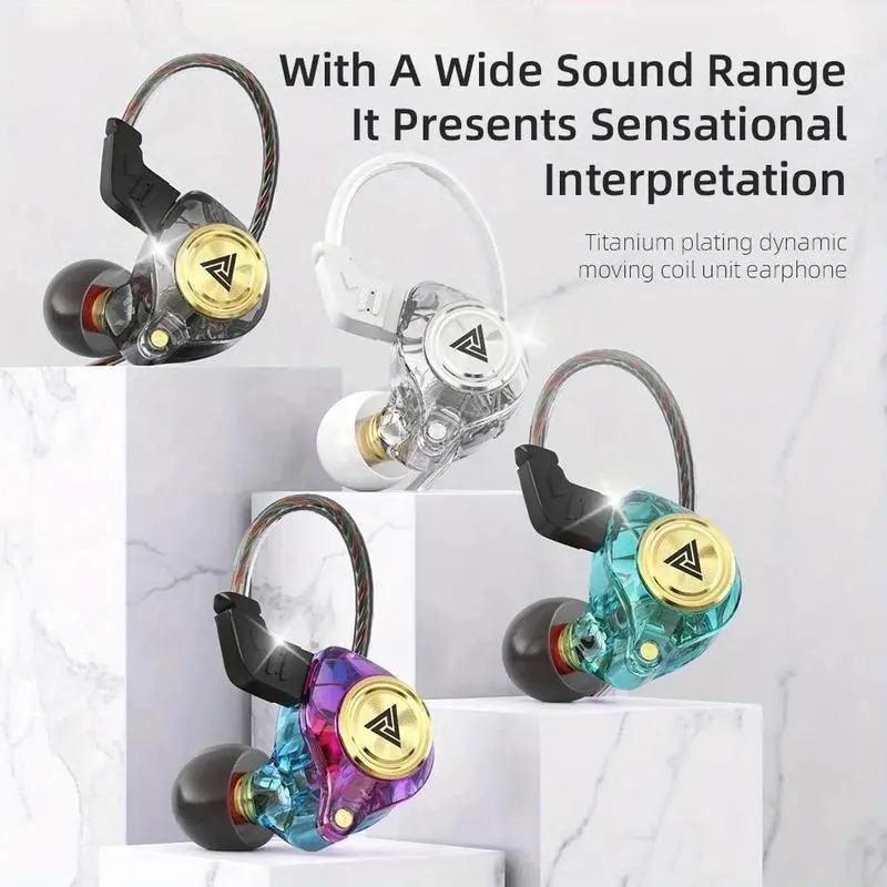 AK3 Wired Gaming Earbuds – HiFi Sound & Deep Bass for PS/XBOX | Mic for Team Calls – No Lag for Competitive Matches!