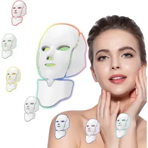 Seven-Colors Light LED Facial Mask Device for Home Use Multi-Color Light Mask for Daily Skin Repair Enjoyment