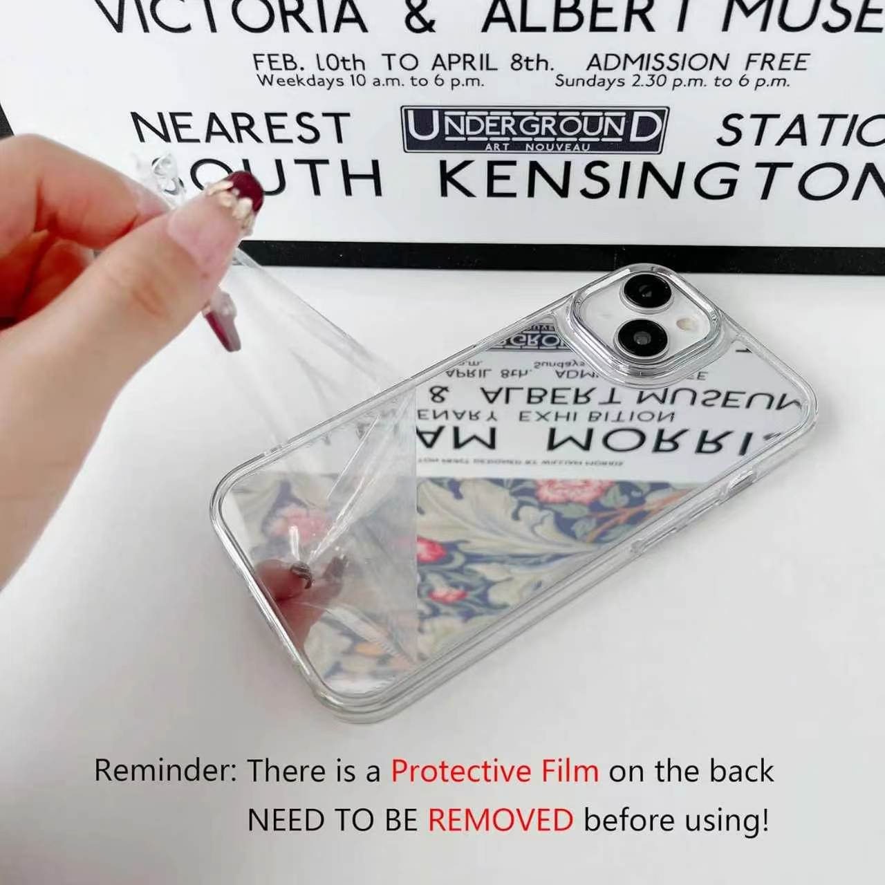 Makeup Mirror Phone Case for Women Men, Compatible with iphone 17promax 16, 15, 14, 13, 12, 11 Pro Max Pro Plus. Personalized Cute Mirror Makeup Phone Protective Cover Suitable for iphone, Shockproof Phone Case And Accessories.