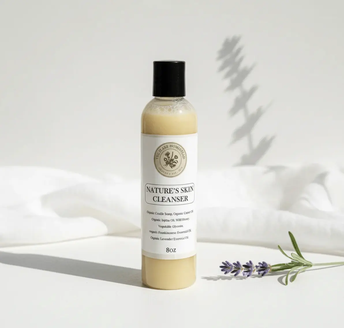 Nature's Skin Cleanser - Gentle Cleanser for All Skin Types - Lightweight Formula for Versatile Use Moisture Conditioner Haircare