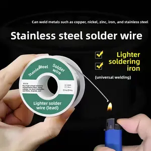 All-Purpose Solder Wire with Gasless Flux Core, Easy Flow for Circuit Boards, Electrical Wiring & DIY Crafts, Ideal for Home & Professional Use
