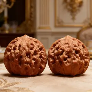 High Oil Density Ginkgo Walnut Hand Balls – Unprocessed Raw Ginkgo Walnuts, Collector’s Grade Baoding Balls for Hand Massage & Meditation