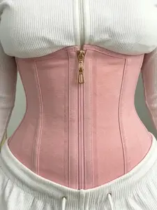 1 Piece Women's Waist Trainer with Adjustable Hook and Eye Closure, Solid Fajas, Shapewear, High Waist Slim Girdle & Tummy Control Cincher, Soft Comfort Corset Belt for Ladies, High Elastic Waist Cincher, Ideal for Yoga, Gym Training and Daily Figure