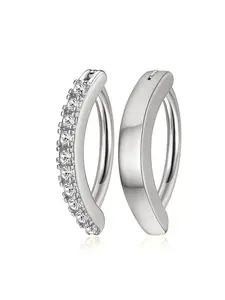 Women's Belly Rings Set, Rhinestone Design Party Jewelry, Plated Copper Material, All Season Wear, Body Piercing Accessories