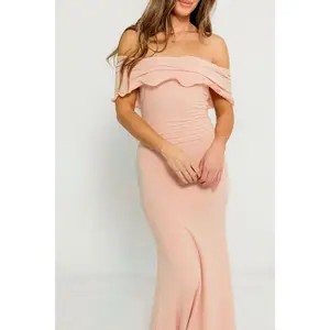 Tommie Maxi Dress in Dusty Rose - Bump Friendly (Size Up for Bump)