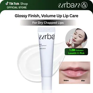 [Urbanand Official Shop] Mwah Lip Treatment CARACOCO 13g, Lightweight Vegan Korean Glossy Lip Balm with Shea Butter & Peptide Moisturizes Dry Lips