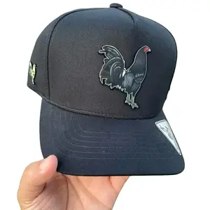 Gallero Hat – Bold 3D Rooster Patch Cap | Nuevo Imperio Streetwear