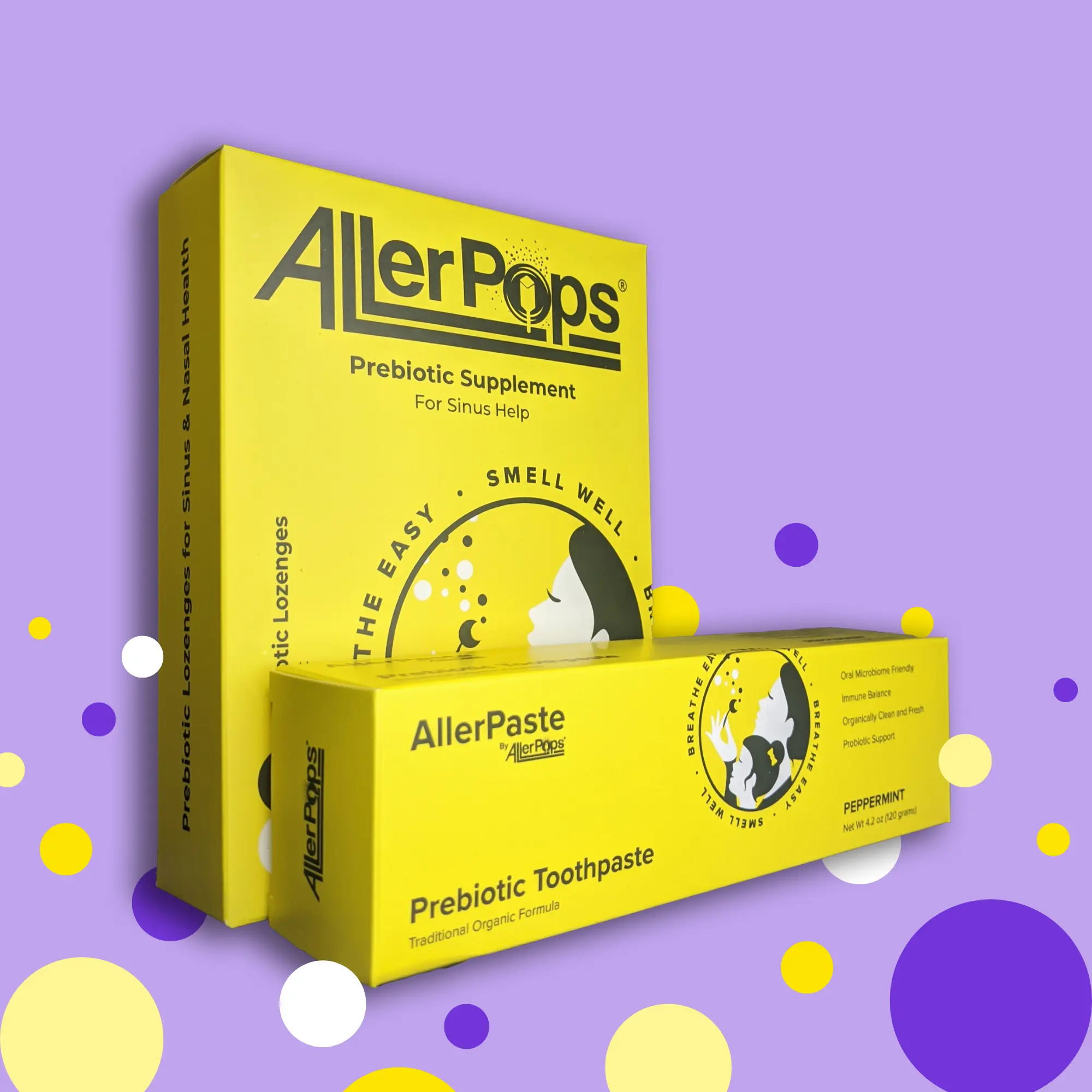 AllerPops Starter Kit: Toothpaste and Prebiotic Lozenges Oral