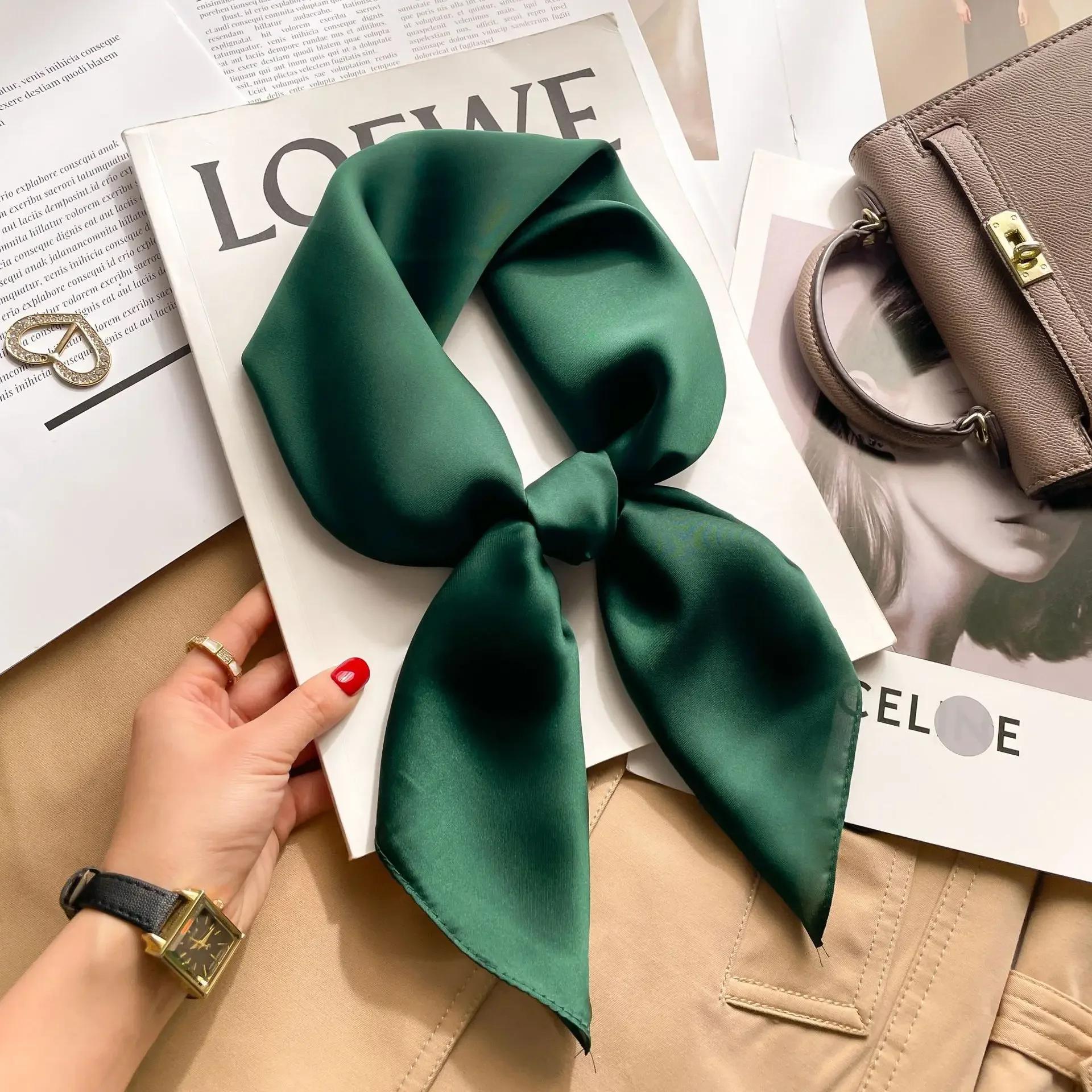 Satin Headband Scarves