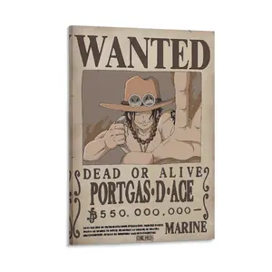 GBEye One Piece Wanted Ace Poster