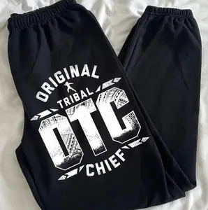 WWE Roman Reigns OTC 10 Star Sweatpants - Unisex Tribal Chief Design for Men & Women - Comfortable & Stylish Casual Wear - Perfect Gift for Fans - Heavy Blend Joggers with Classic Fit and Covered Elastic Waistband RIPUW
