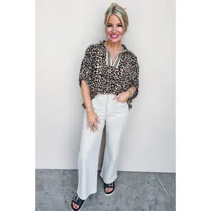 Straight Leg Back To School Pant in Stone
