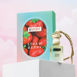 Evair Strawberry Car Freshener, Pack of 1
