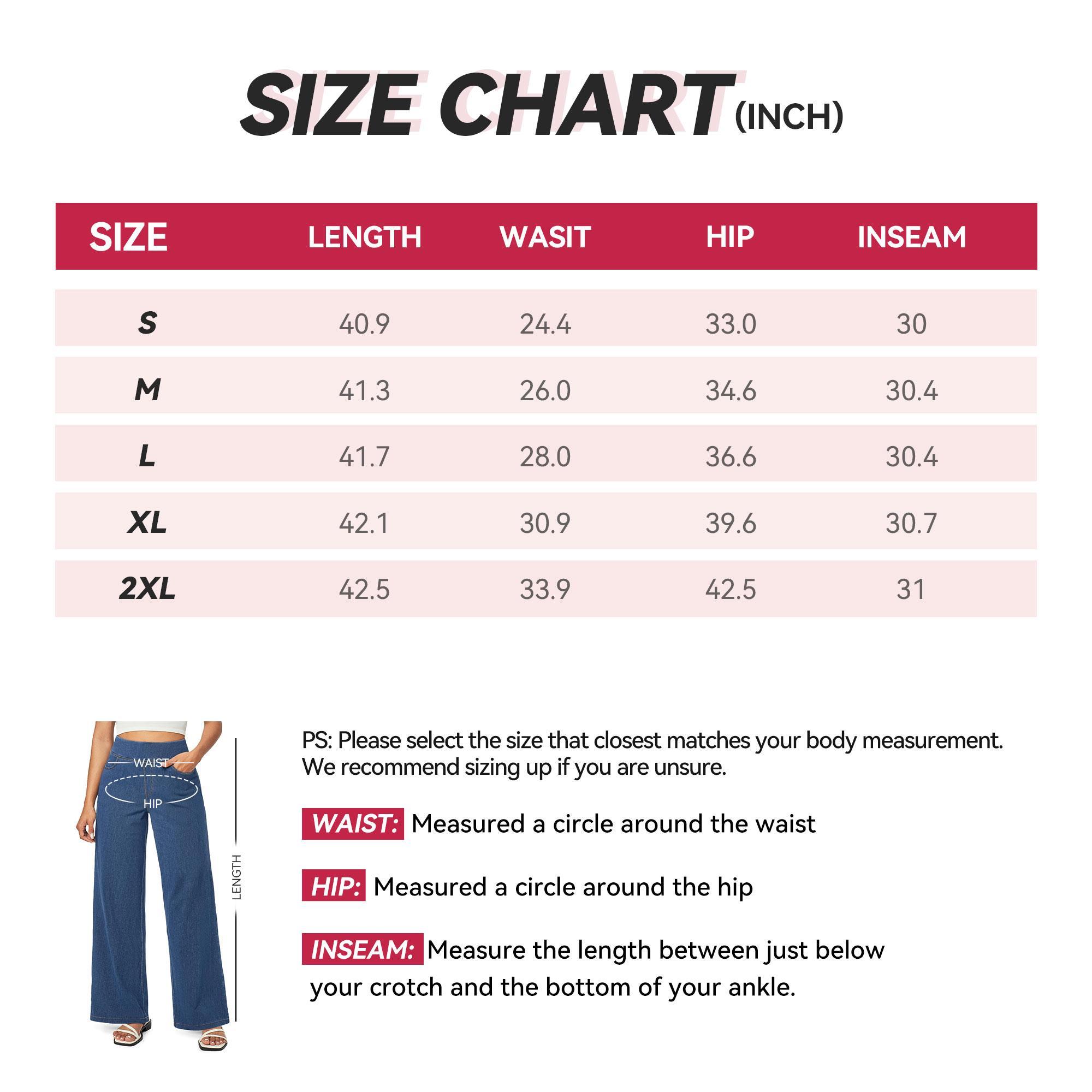 SHOWITTY Women's Wide-Leg High Waisted Straight Leg Jeans with Pockets – Stretchy Denim Pants