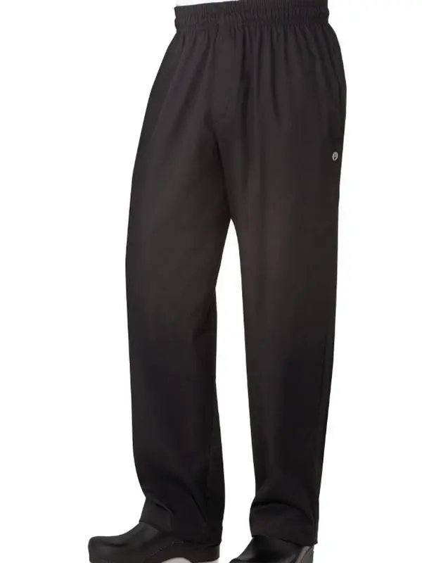 Chef Works Men's Essential Baggy Zip-Fly Chef Pants