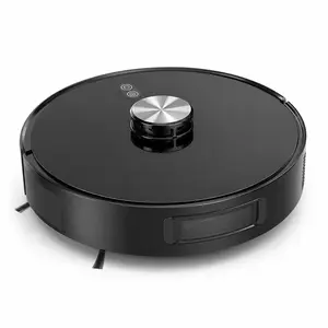 LDS Robot Vacuum and Mop Combo, 3-in-1 Smart Vacuum Cleaner with App Control, Electric Water Tank, Auto Recharge, Laser Navigation for Hard Floors, Pet Hair, Home
