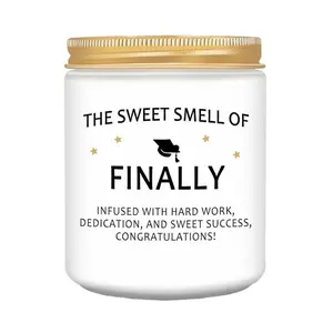 Funny Graduation Gift for Her Him, College, High School, Masters Degree, Phd, Nurse Graduation Gifts for Women & Men, Scented Candles