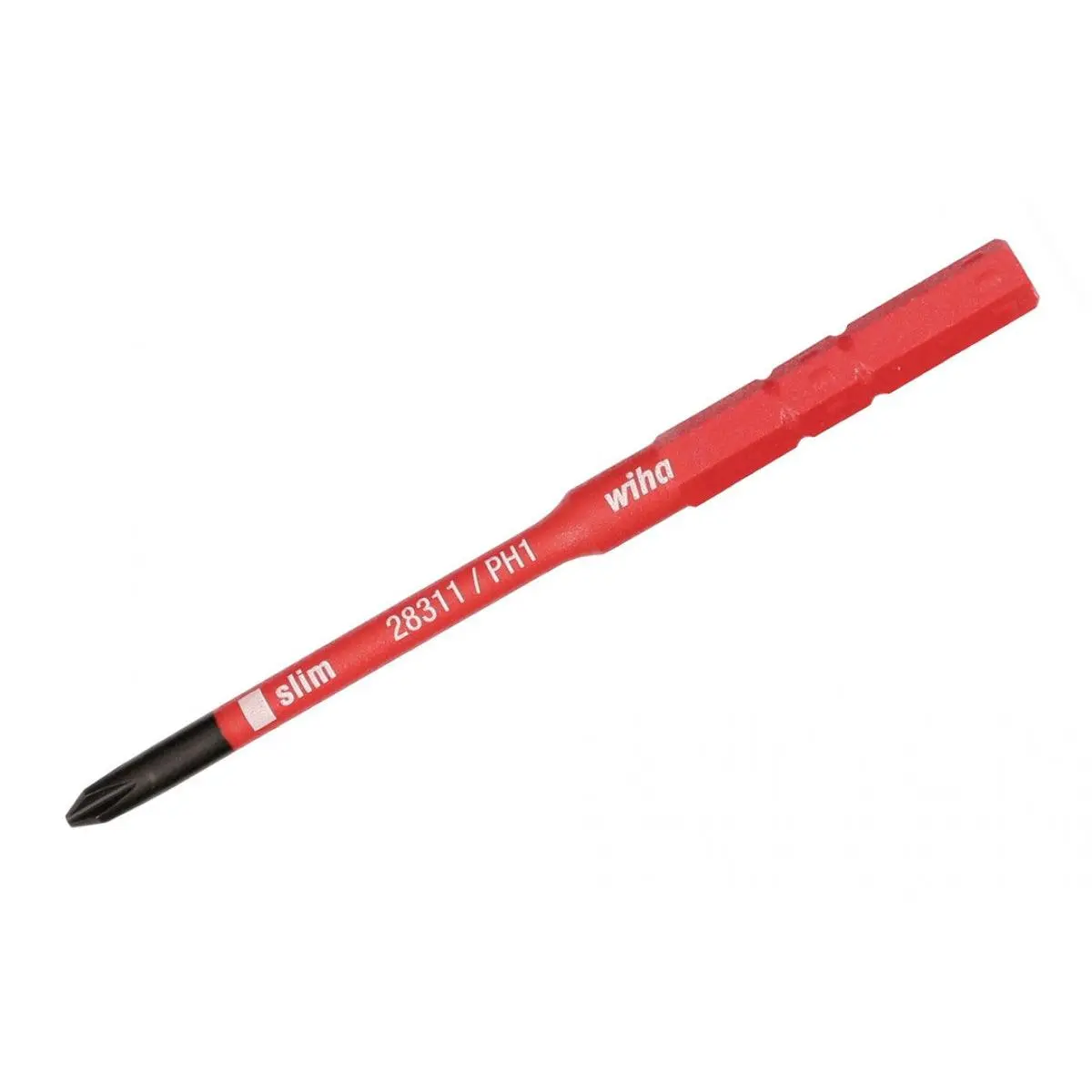 Wiha Tools 28319 #2 x 75mm Insulated SlimLine Phillips Torque Screwdriver Blade