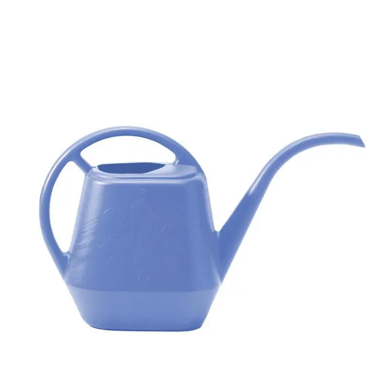 Bloem Aqua Rite Plastic Watering Can - 56 oz Peri-Blue Model 7039477 with Cans Unique Spout for Home Garden Watering & Irrigation, Cans Unique Spout Watering