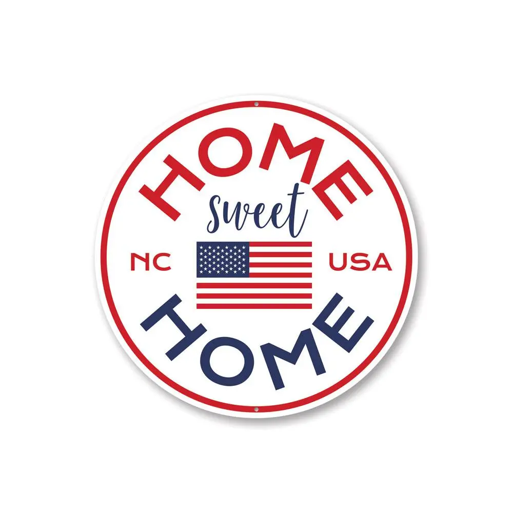 Home Sweet Home Circle Sign