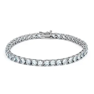 Dainty Girl Blue Topaz Bracelet