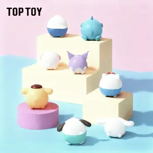【TOPTOY】SR Family Roundly Series Blind Bag, Cute Figures, Desktop Ornament, Collectible Toys, Birthday & Holiday Gift