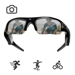 Bluetooth Camera Glasses, 1080P Video Recording & UV400 Sunglasses with Hands-Free Calling, Voice Assistant, 5-6 Hour Battery for Outdoor Adventures, Smart Glasses Camera