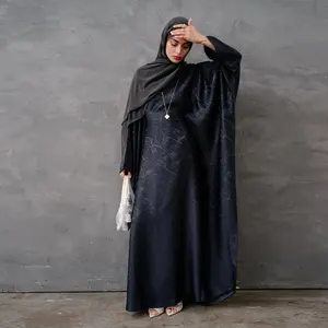 Fashion Jacquard Dress Abaya - Versatile Design for Everyday Wear, Comfortable Fit, Ideal for Casual Outings Shimmering Starlight Abaya Cape