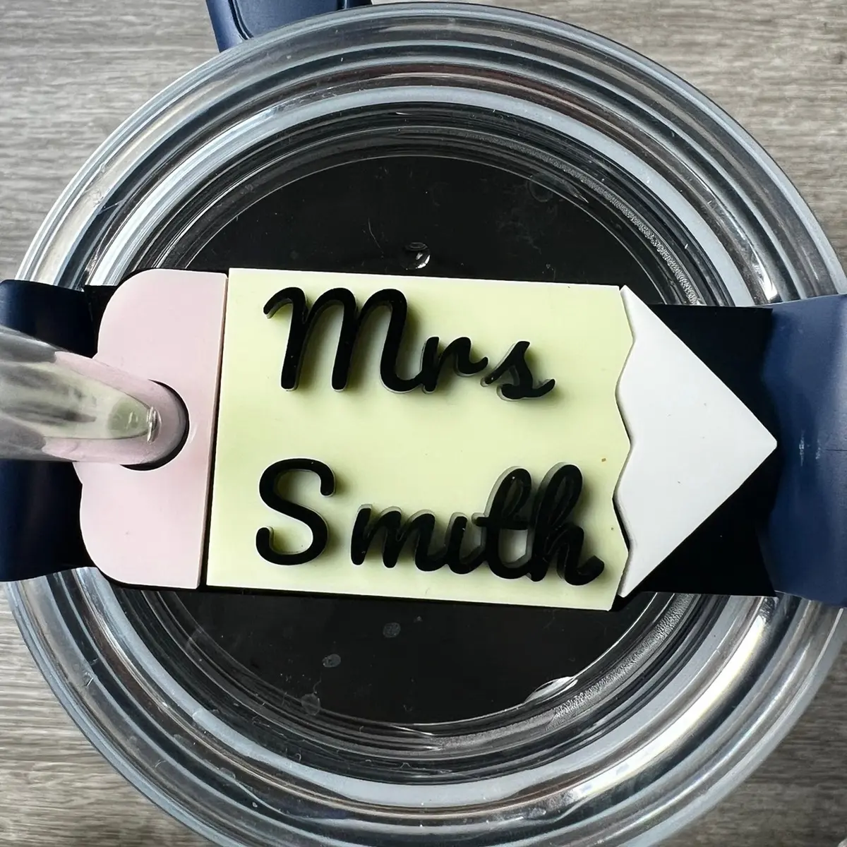 Personalized teacher name Stanley topper for 40 ounce H2.0