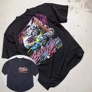 HOT SALE - Vintage 1991 Budds Creek Motocross National T-Shirt Cotton Unisex Size S-5XL 2 Sided, Tour Music, Gift For Fan, Top Menswear Casual