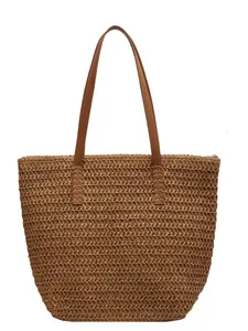 Boho Beach Woven Straw Tote Bag – Your Ultimate Vacation & Everyday Carryall