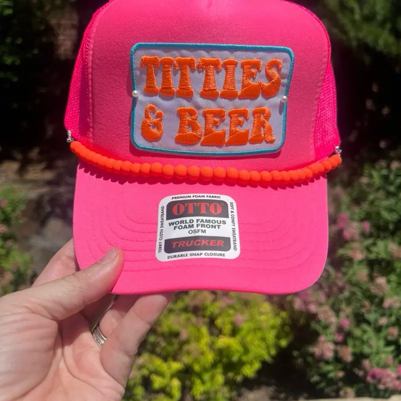 Hot pink Trucker Hat