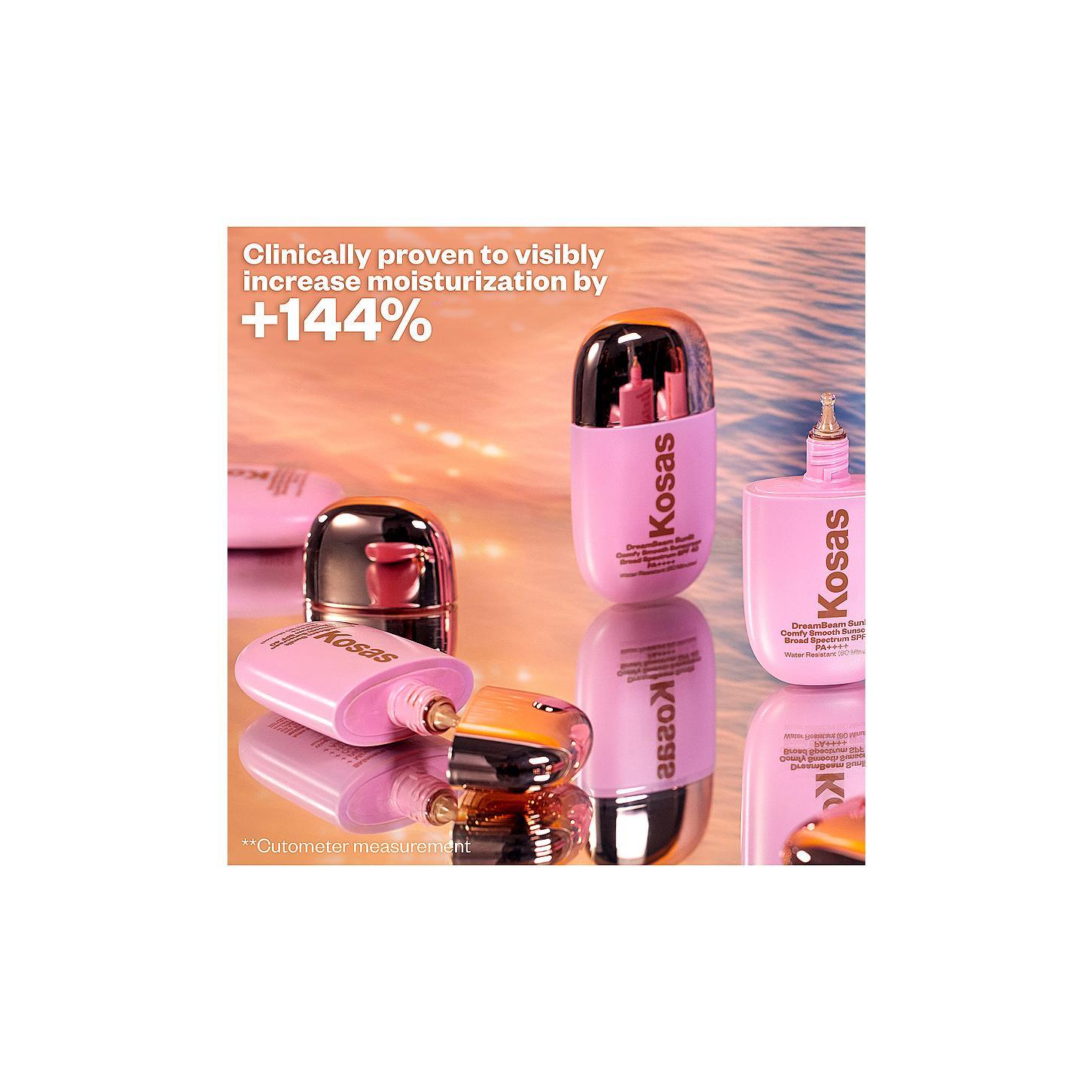 Kosas Dreambeam Comfy Smooth Sunscreen Broad Spectrum SPF 40 in Sunlit