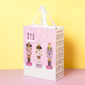 Nutcracker Christmas Gift Bag