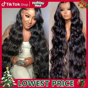 Bling Hair 13x6 13x4 Lace Frontal Wigs Human Hair Body Wave Wigs  Brazilian Body Wave Transparent Lace Frontal Wig For Women 180 Density Pre Plucked TikTokShopHolidayHaul
