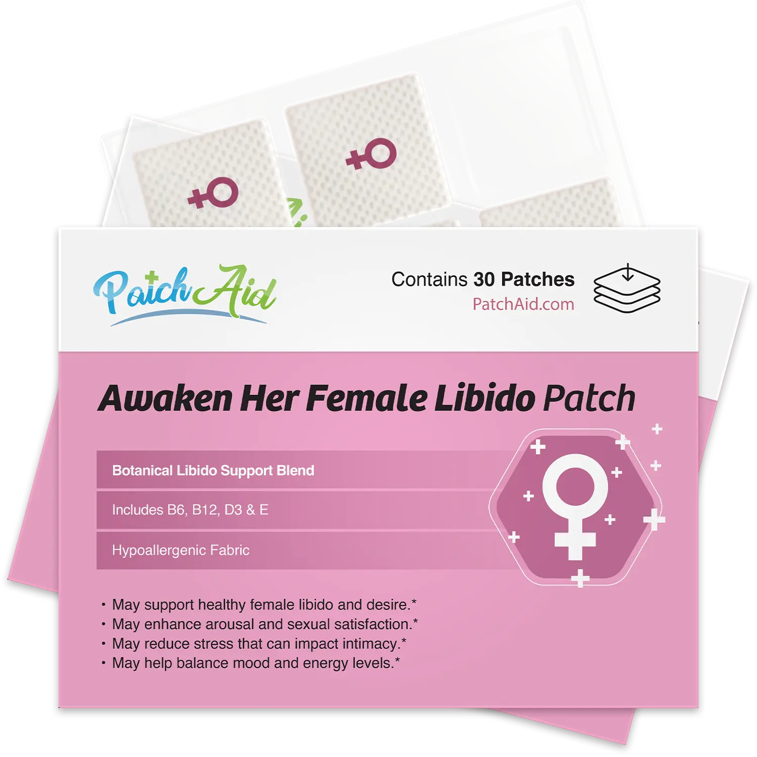 Awaken Her Female Libido Patch - Desire & Energy Support