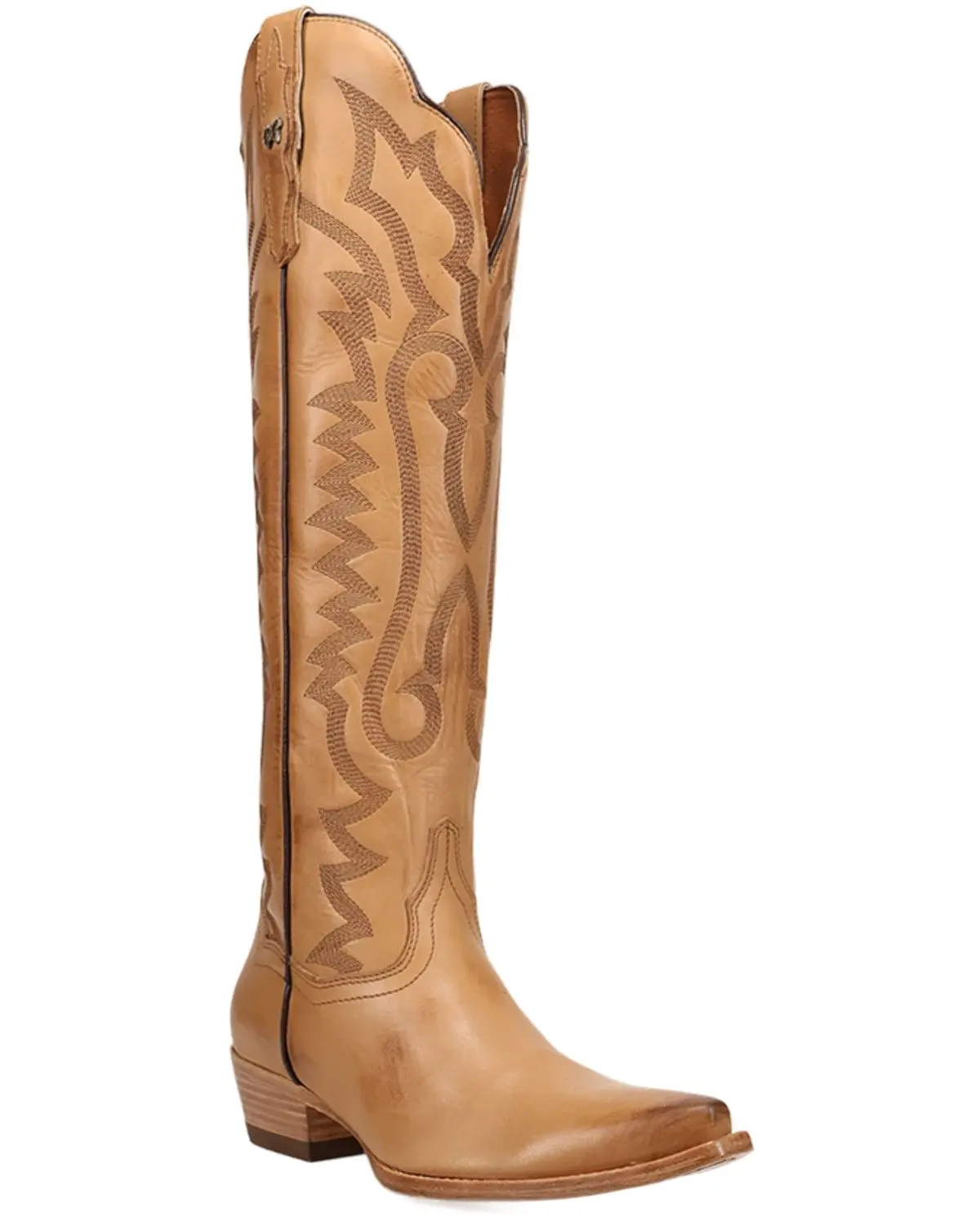 Dan Post Women's Women'S Heartland Tall Western Boot Snip Toe - Dp7105