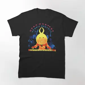 Groove to the Jazz Fusion Vibes with This Head Hunters Herbie Hancock T-Shirt, Ideal for Music Lovers and Jazz Aficionados