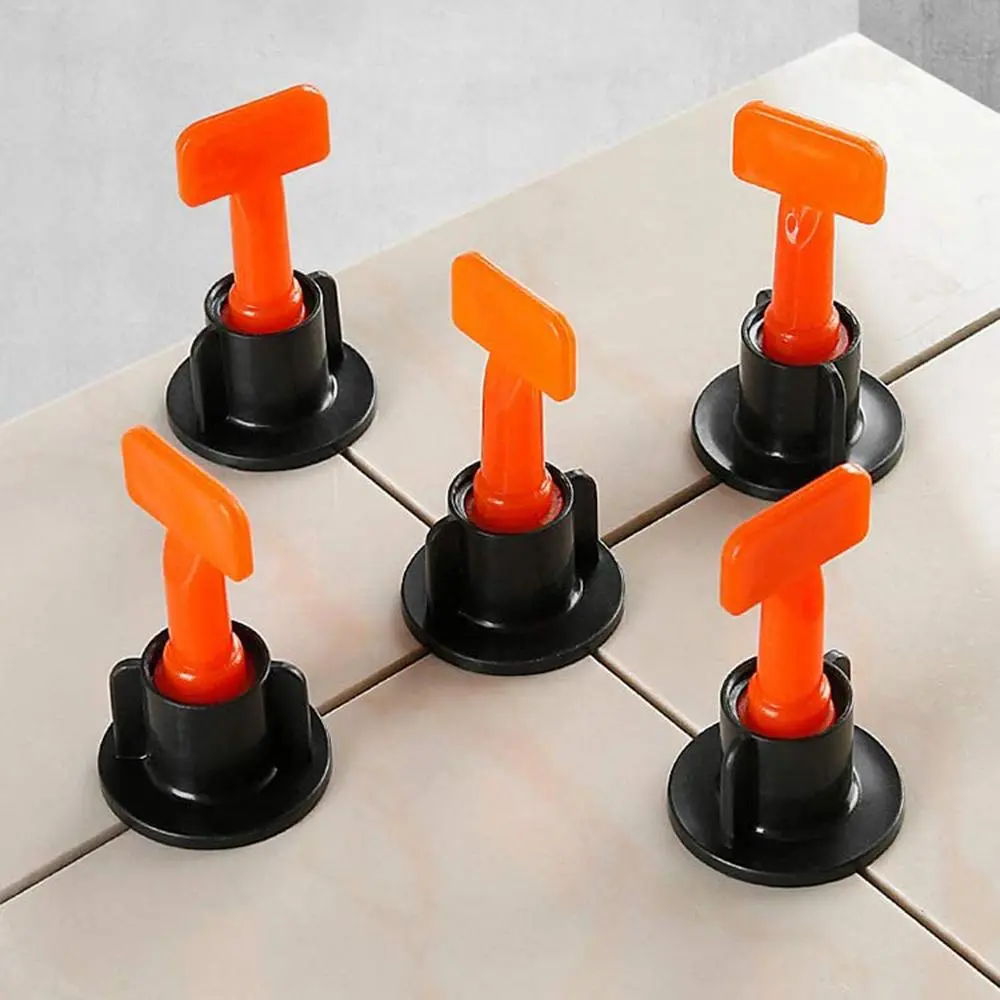 Reusable Tile Leveling System, 126pcs/set Wall & Floor Tile Leveling Needles, Positioning Plier, Cross Tool, Tile Leveling System Kit, Home Tile Tools