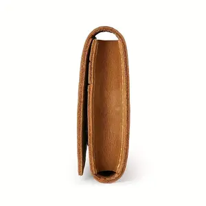 Vintage Crazy Horse Leather Credit Card Holder Wallet Mens Real Cowhide Slim ID VIP Cards Bags Small