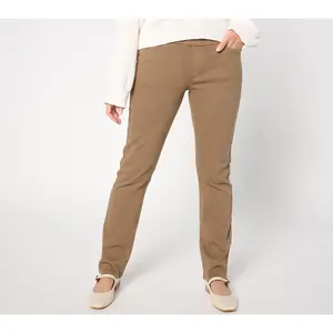 Coldwater Creek Petite Knit Denim Slim Leg Jeans