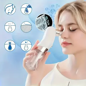 6-in-1 electric blackhead remover, USB charging facial skin water circulation cleaning and beauty equipment, unisex skin care tool set