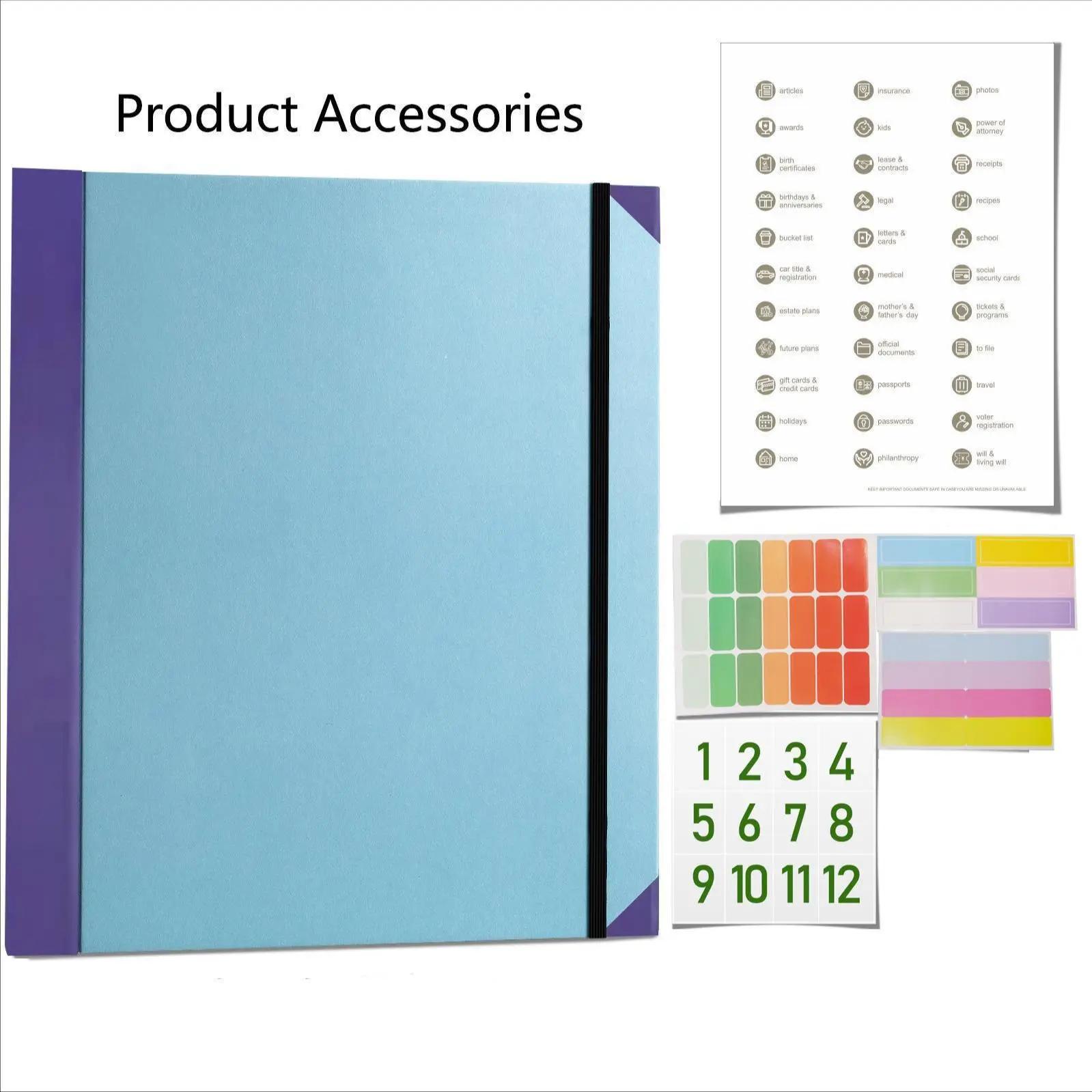 Portable Pastel File Folder, Envelope-closure Cover Design Portable Foldable File Folder, Pastel Color File Storage Folder, for Office, School & Important Documents, Lightweight Storage