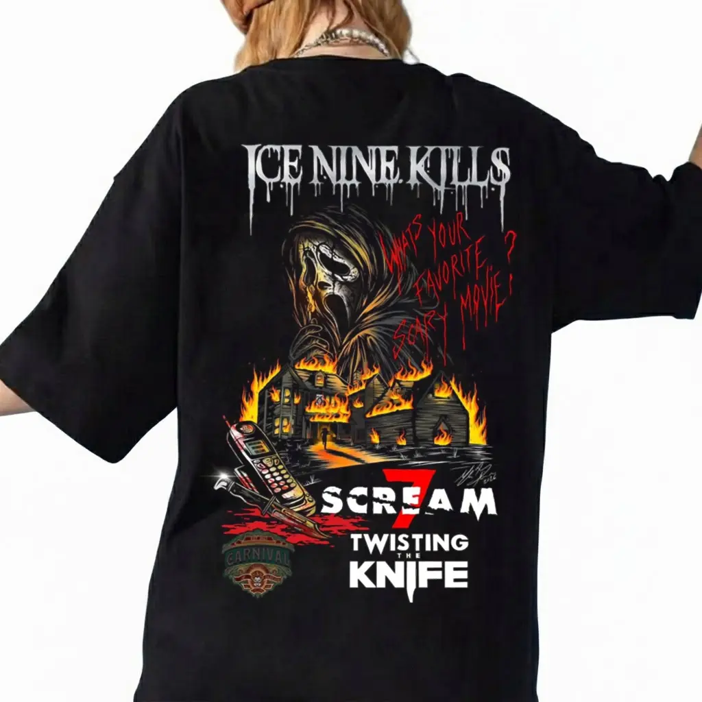 Ice Nine Kills Gothic Streetwear Gift For Fans T-Shirt