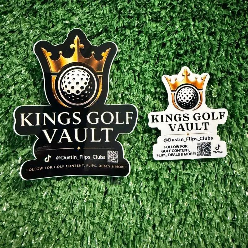 Kings Golf Vault - 2 sticker pack