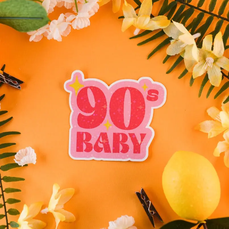 90's Baby Sticker