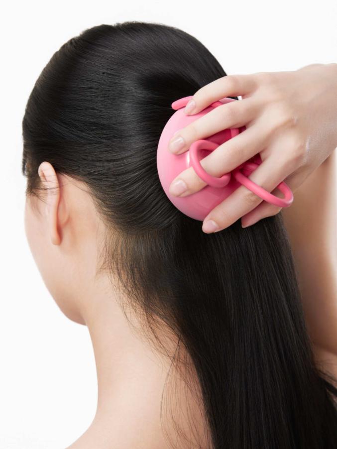 [NEW] [medicube] Ribbon Cherry Glass Hair Brush | Effortless Detangling for Smooth & Shiny Hair | Reduces Breakage & Frizz | For Curly, Dry & Damaged Hair | Multi-Length Soft Bristle | Compact, Travel-Friendly with Protective Cover | Korean Hair Care